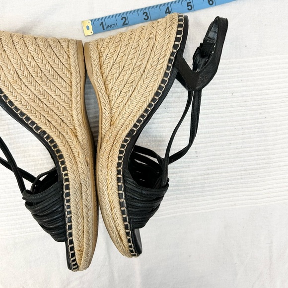 Stuart Weitzman Espadrille Wedge Sandals - Picture 10 of 15